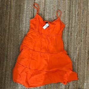 gap orange dress